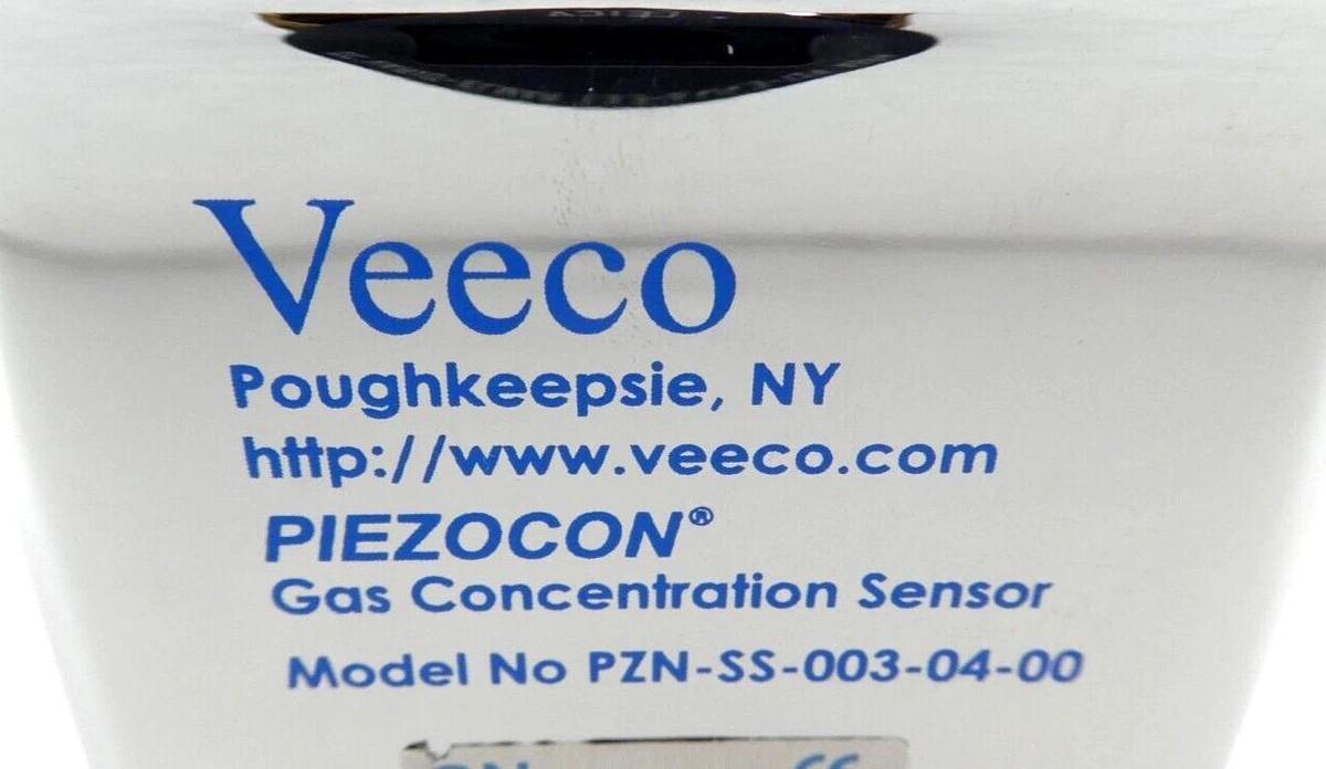 Used Veeco PZN-SS-003-04-00 Gas Concentration Sensor PIEZOCON Working Surplus
