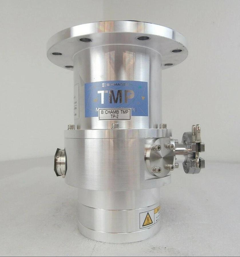 Used TMP Shimadzu TMP-203M Turbomolecular Vacuum Pump 4 mTorr Turbo Tested Working