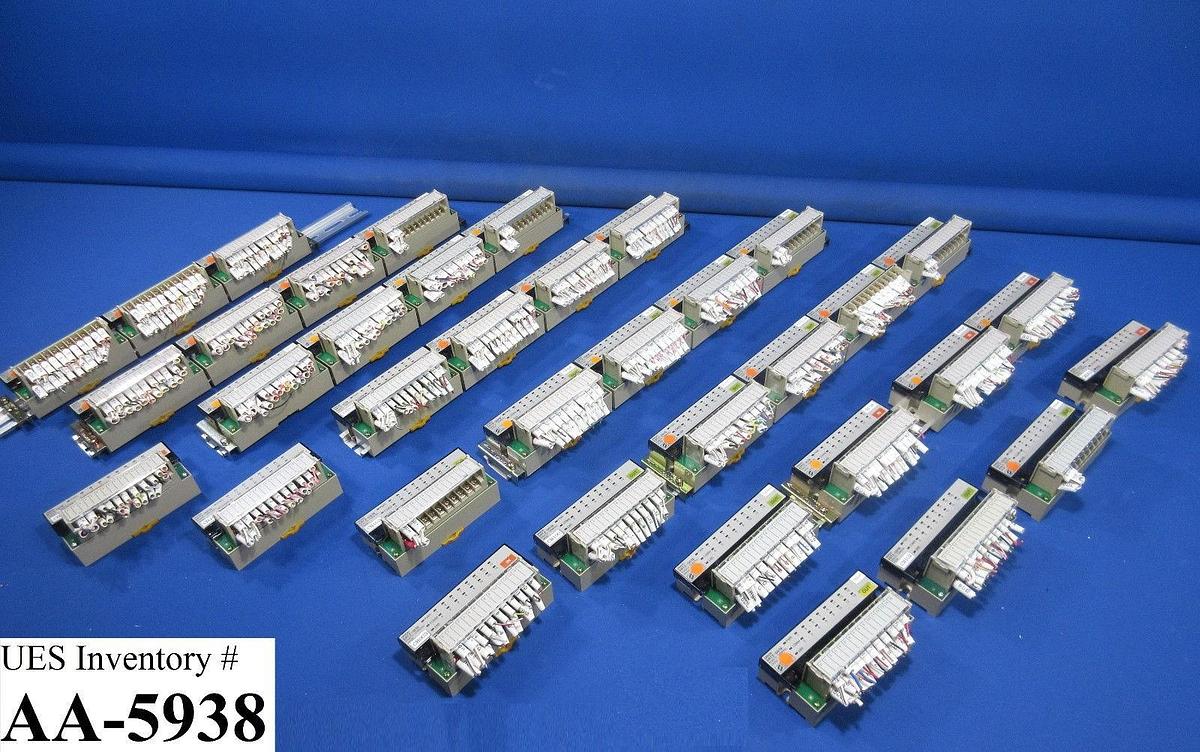 Used Omron SRT2-ID16 SRT2-OD16 Temperature Controller Lot of 36 Kokusai DD-12 Used
