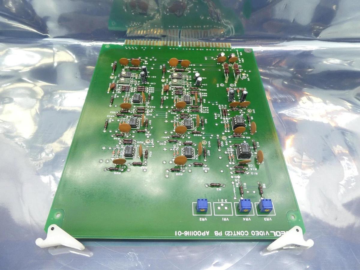 Used JEOL AP001116-01 Video Control PCB Card VIDEO CONT(2) PB JSM-6400F SEM Working