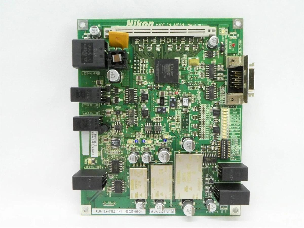 Used Nikon 4S025-080 Control PCB ALG-ILM-CTL2.1-1 Nikon NSR Series Working Surplus