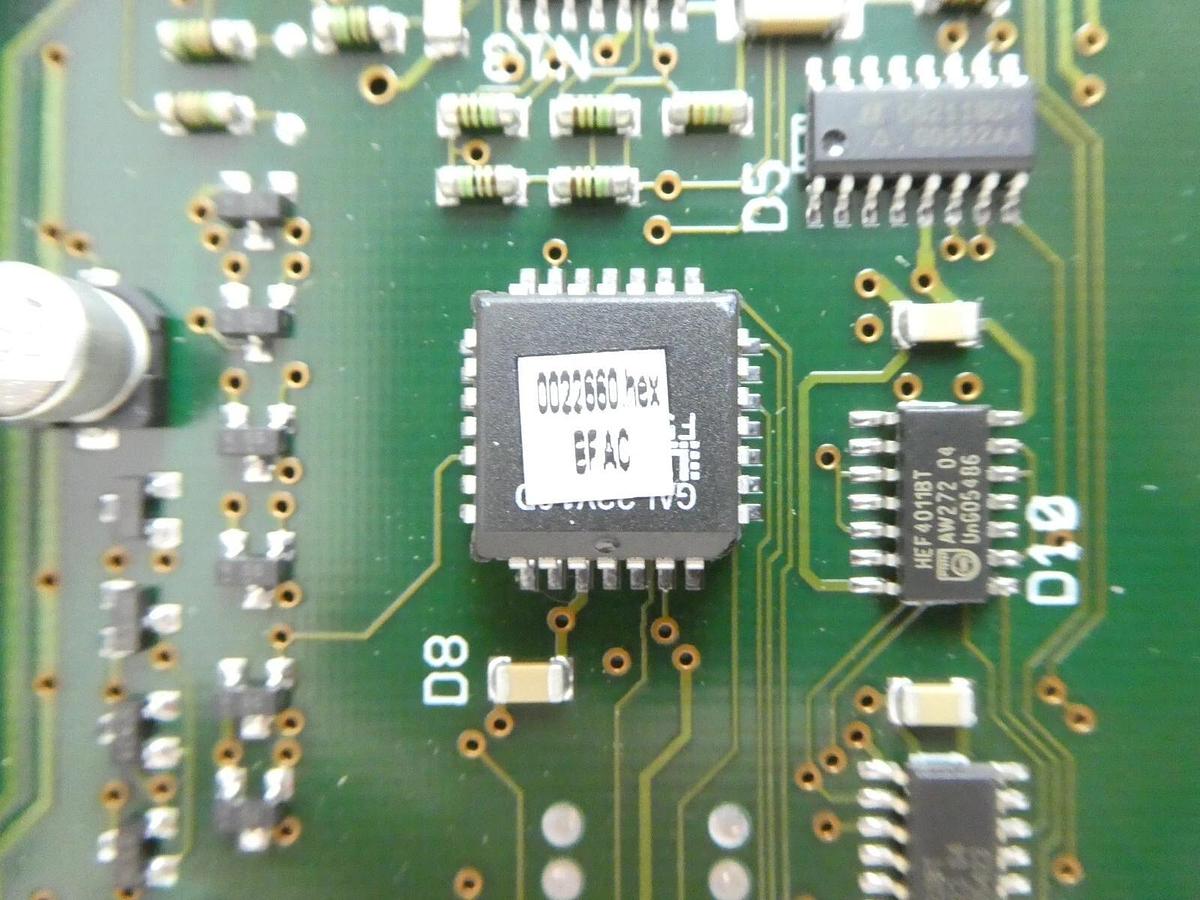 Used BOC Edwards PM22633 Turbomolecular Pump Control Interface PCB SCU 750 Working