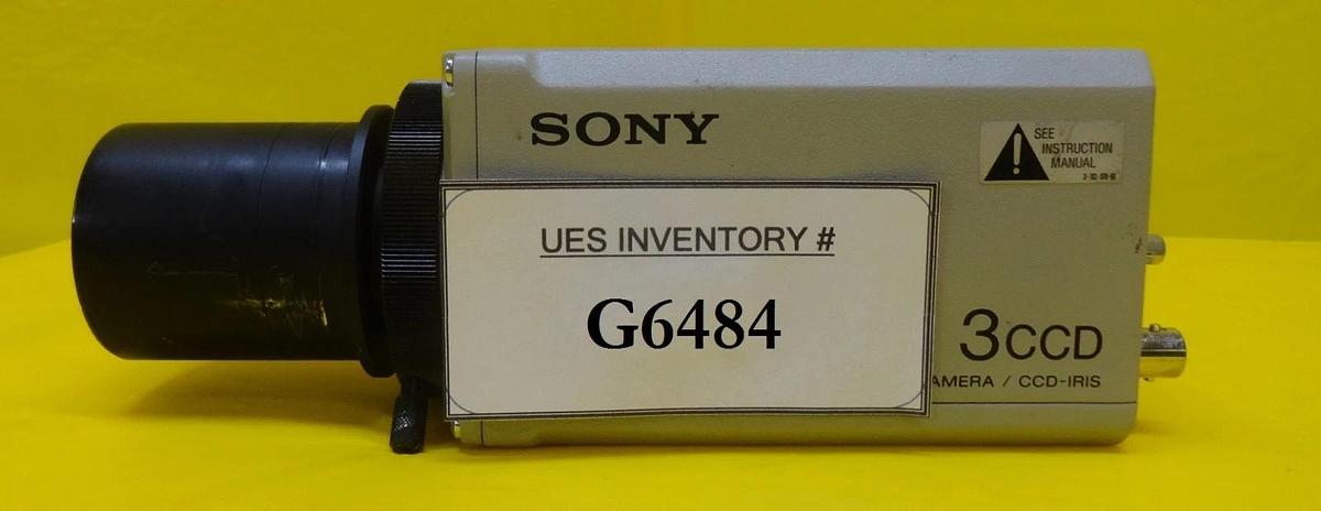 Used Sony DXC-930 3CCD Color Video Camera /CCD-IRIS Used Working