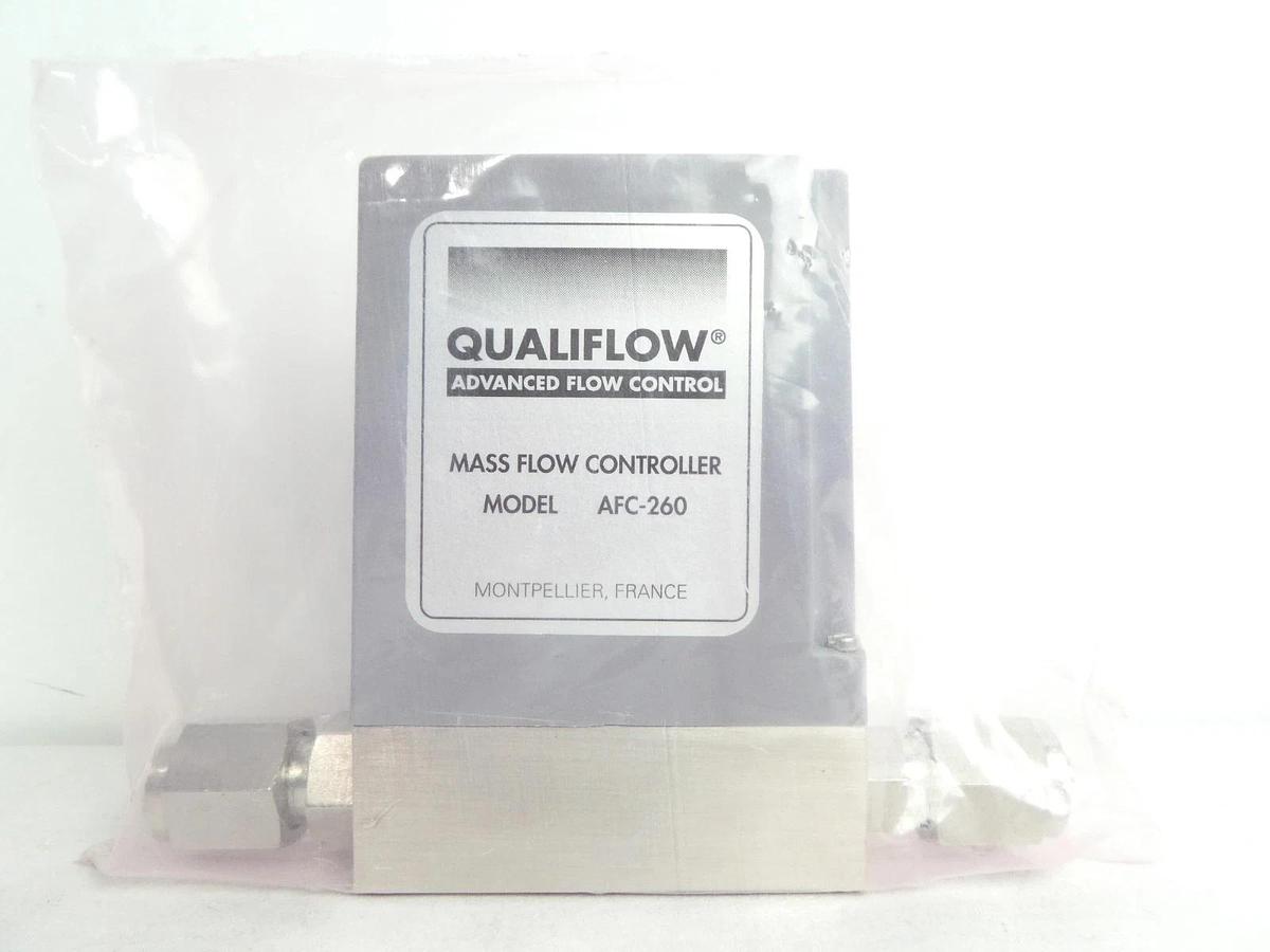 Qualiflow AFC 260 Mass Flow Controller MFC AFC-260 5 SLM N2 New Surplus