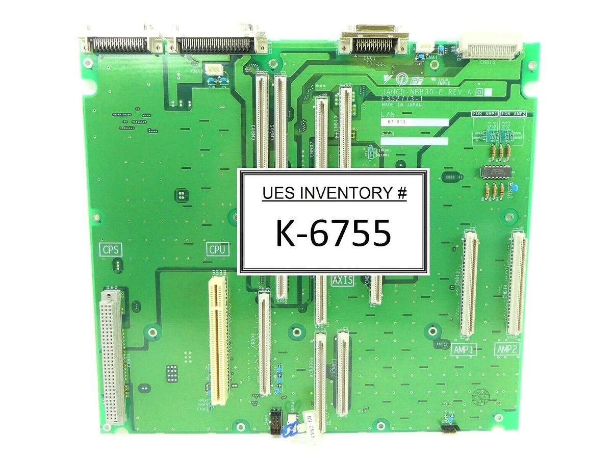 Used Yaskawa Electric JANCD-NBB30-E Backplane Baseboard PCB F352773-1 Nikon Spare
