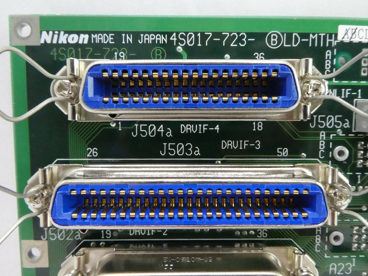 Used Nikon 4S017-723-Ⓑ Backplane Board PCB LD-MTH NSR System Working Spare