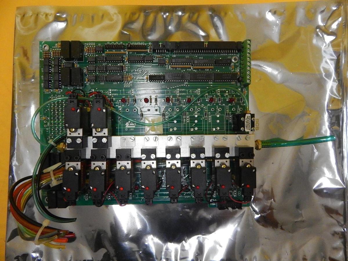 Used Air Products CRSD 1243 Pneumatic Distribution Board PCB CRSD1243 Used Working