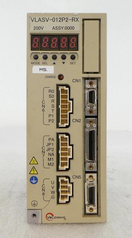 Used Toshiba Machine VLASV-012P2-AX VLASV-012P2-RX AC Servo Driver Lot of 2 Working