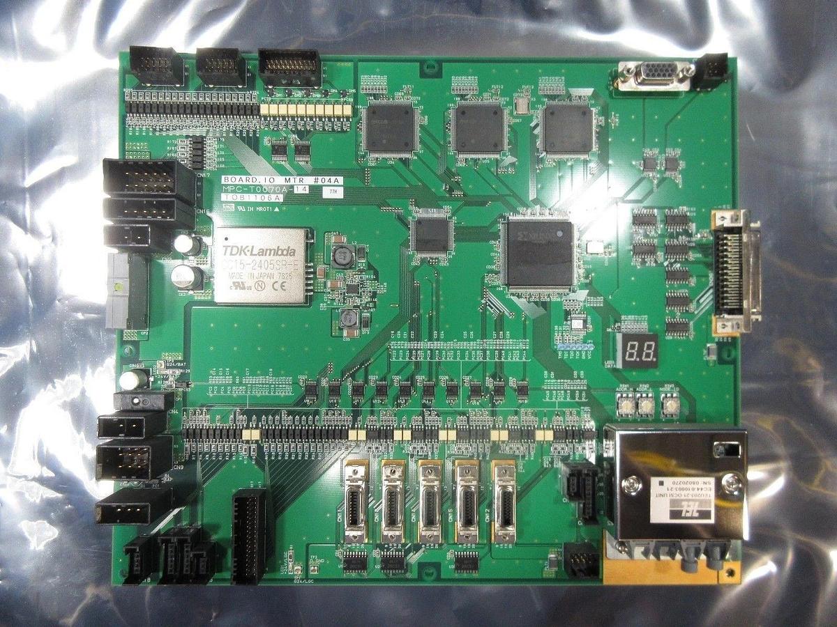 Used TEL Tokyo Electron MPC-T0070A-14 PCB I/O MTR #04A TOB1106A T-3044SS Used Working