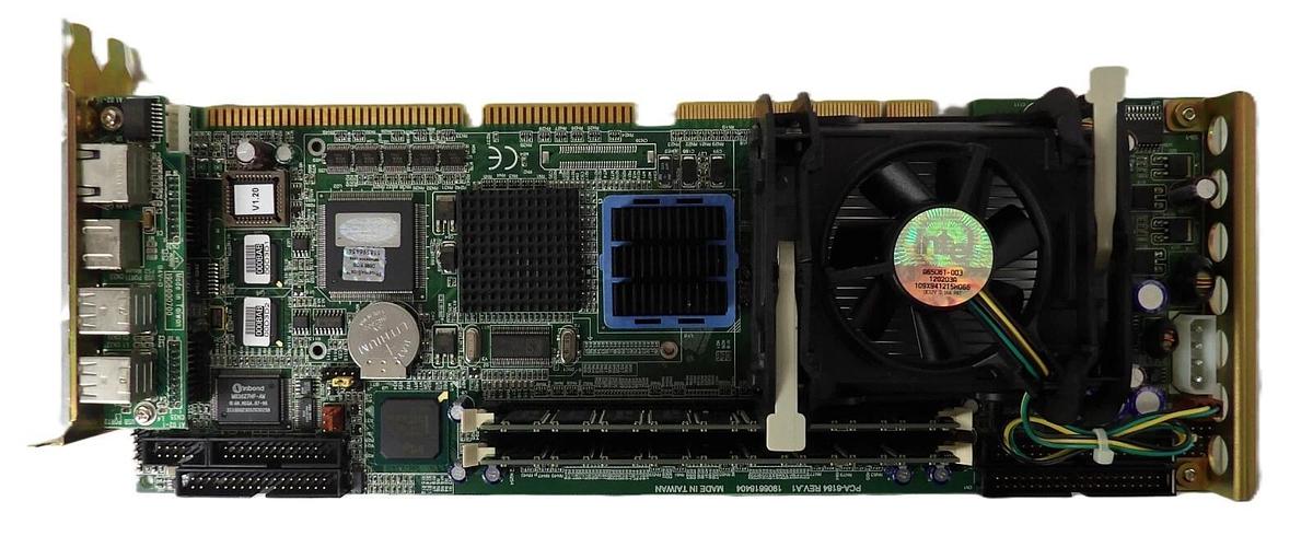 Used Advantech PCA-6184E2 PCI/ISA SBC Single Board Computer PCB Card PCA-6184 Working