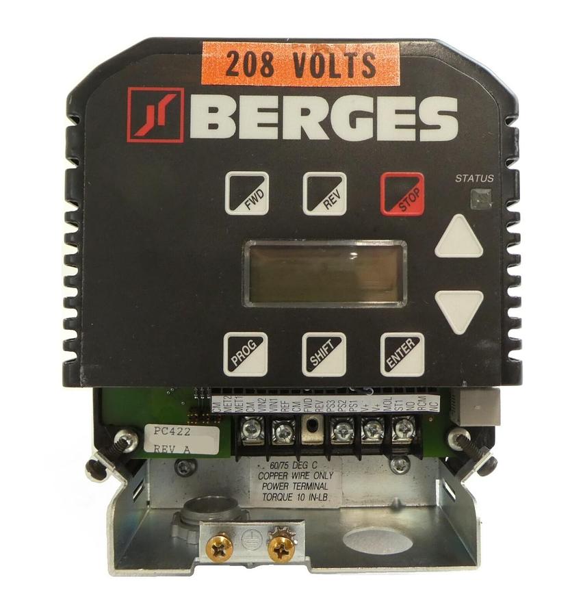 Used Berges ACP3300-7B Variable Frequency Inverter Drive Module Working Surplus