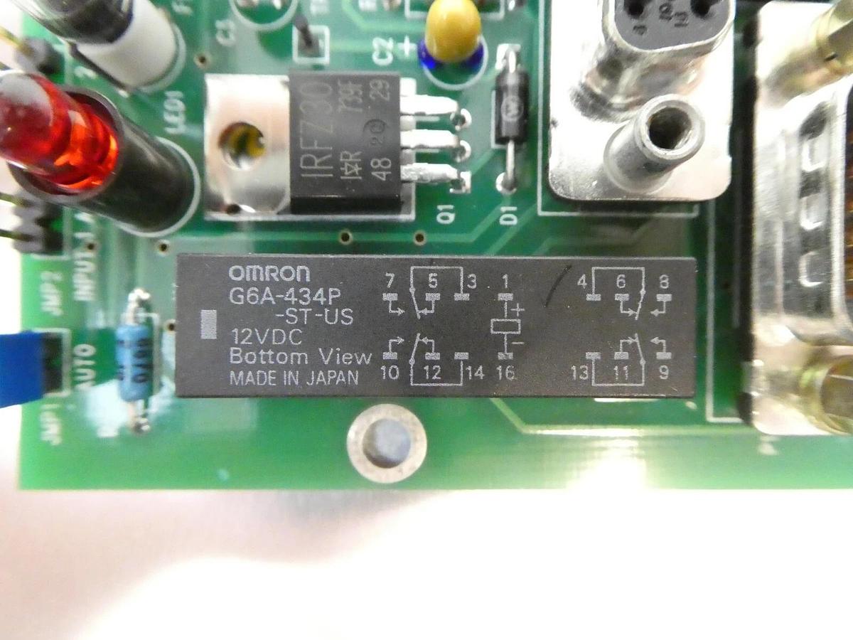 Used Therma-Wave 14-025026 VGA Switch PCB 40-025025 OPTI-PROBE OP 7341 Working