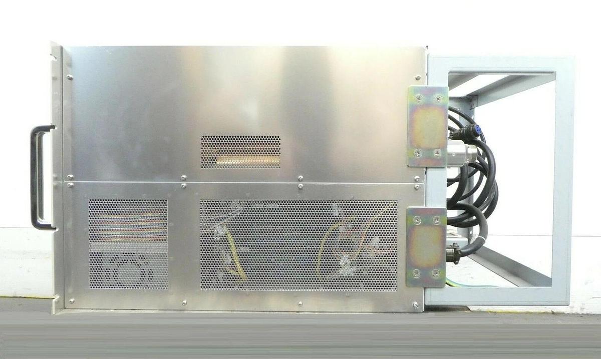 Used Nihon Koshuha HFS-450-020-H1 2kW RF Generator Hitachi MU-712E Working Surplus