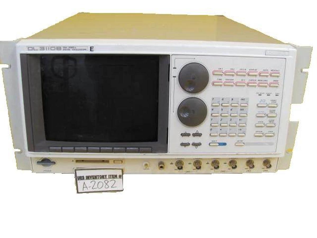 Used Yokogawa DL3110B 12bit 25MS/s Digital Oscilloscope 7003-10 Working