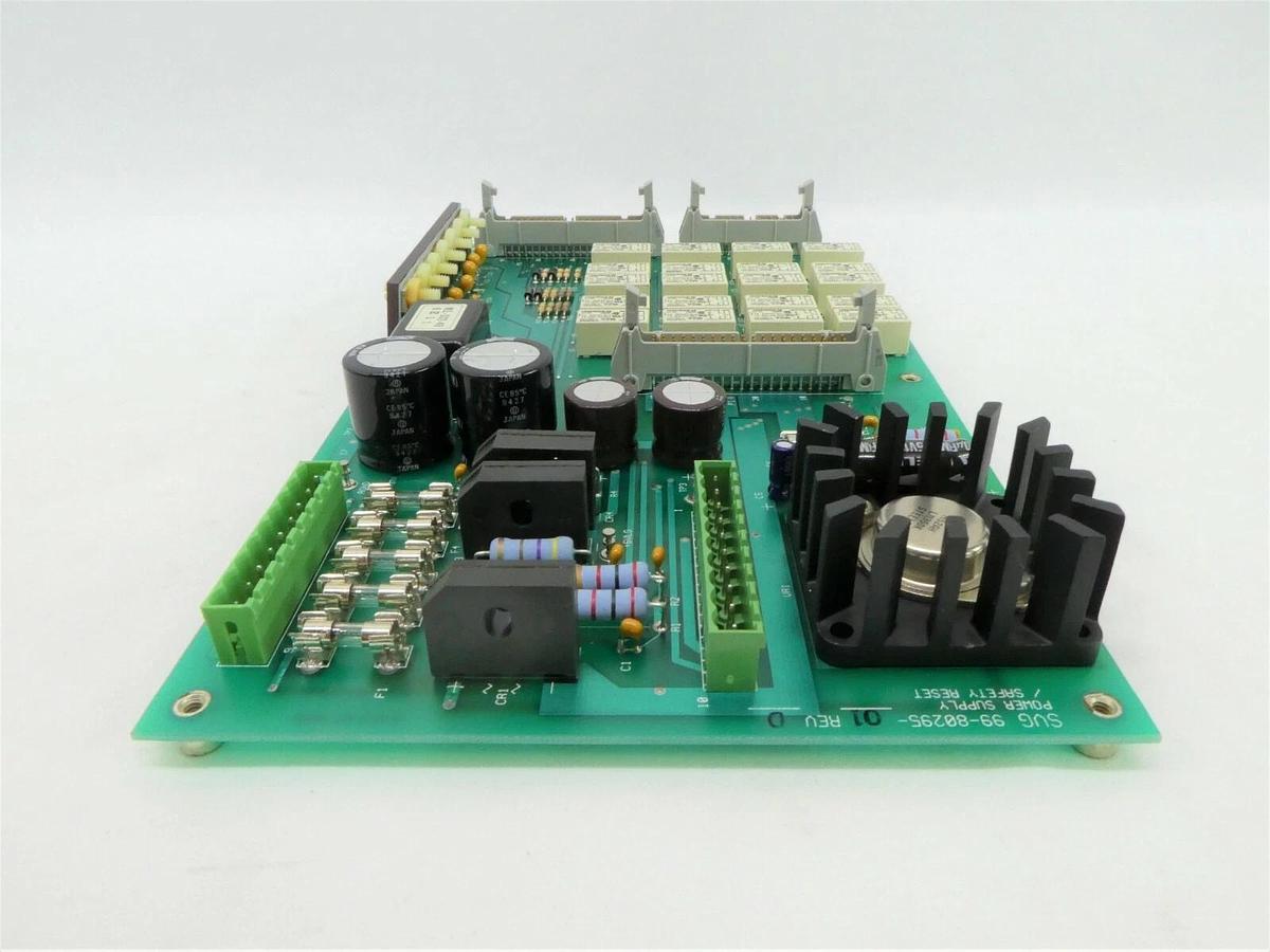 Used SVG Silicon Valley Group 99-80295-01 Power Supply Safety Reset PCB Rev. D Spare