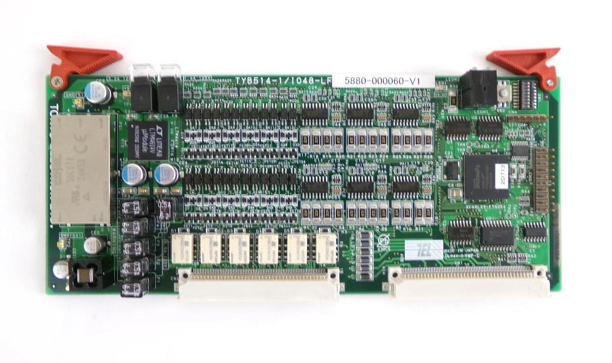 Used TEL Tokyo Electron 5880-000060-V1 PCB Card TYB514-1/IO48-LF Lot of 2 Working