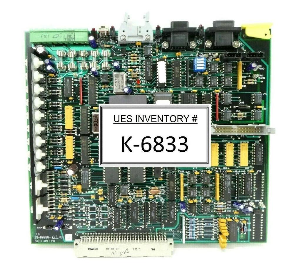 Used SVG Silicon Valley Group 99-80266-01 Coater Station CPU PCB 74017E3-27 Spare