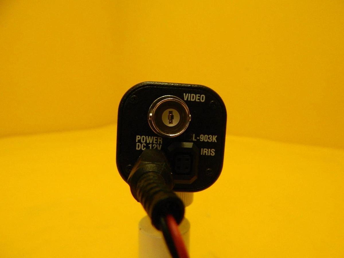 Used Watec LCL-903K CCD Camera with Kowa 3.5-10.5mm Lens Used Working
