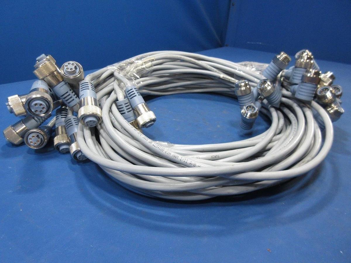 Used Devicenet 10150721 10’ Cables Lot of 13 used working