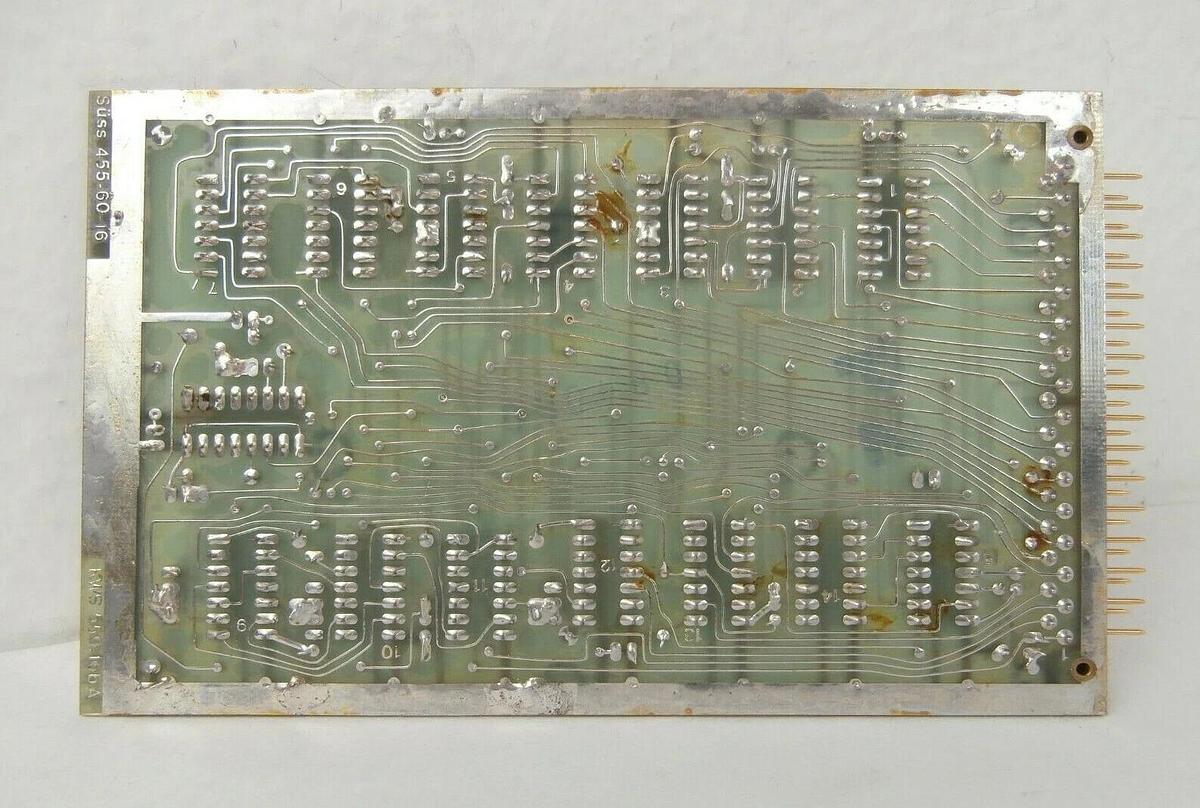 Used Karl Suss 455-60-16 PCB Card 559.16bA MJB 55 Wafer Mask Aligner Working Surplus