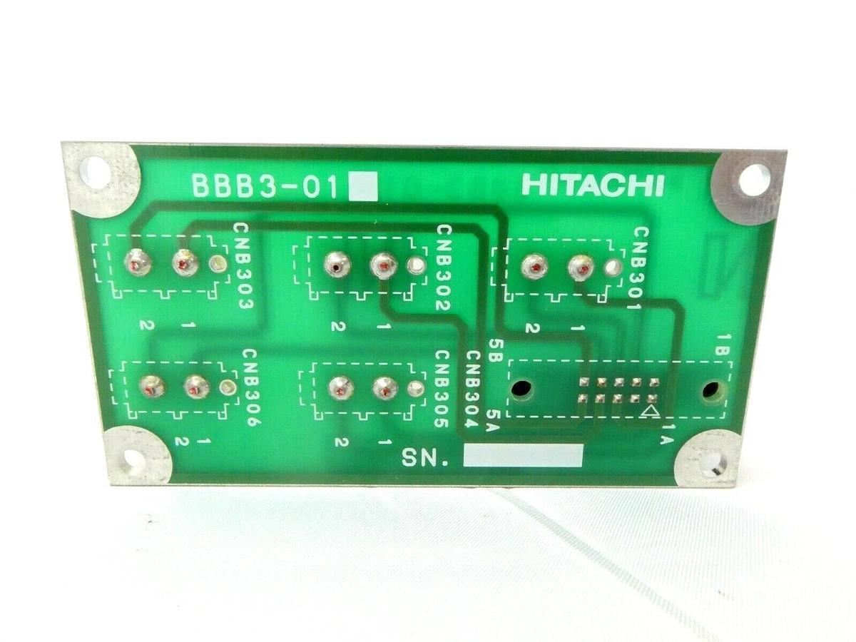Used Hitachi BBB3-01 Connector Interface Board PCB M-712E Shallow Trench Etcher Spare