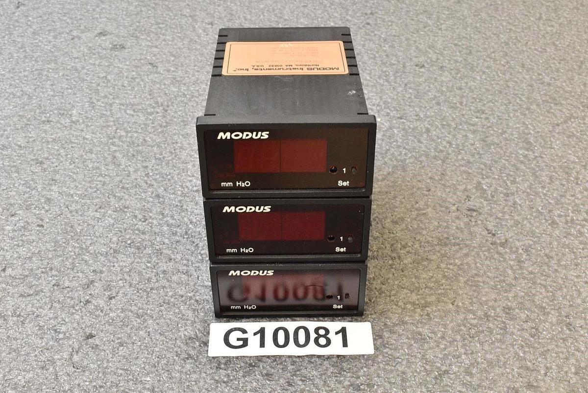 Used Modus Instruments DA-4-04M-0-RR Differential Pressure Sensor 10mm H2O 100VAC