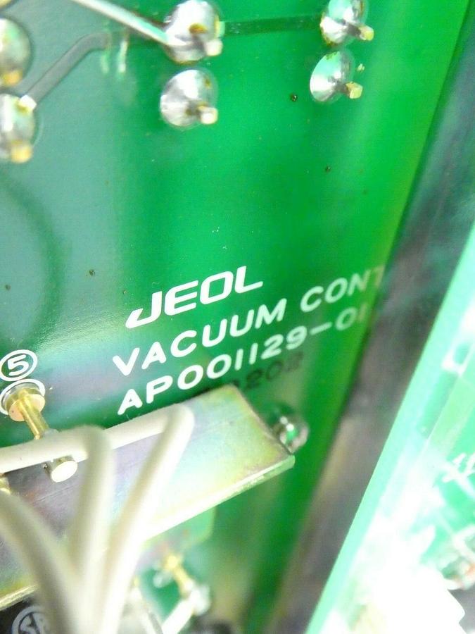 Used JEOL JSM-6300F Vacuum System Operator Interface Panel AP001129-01 Working Spare