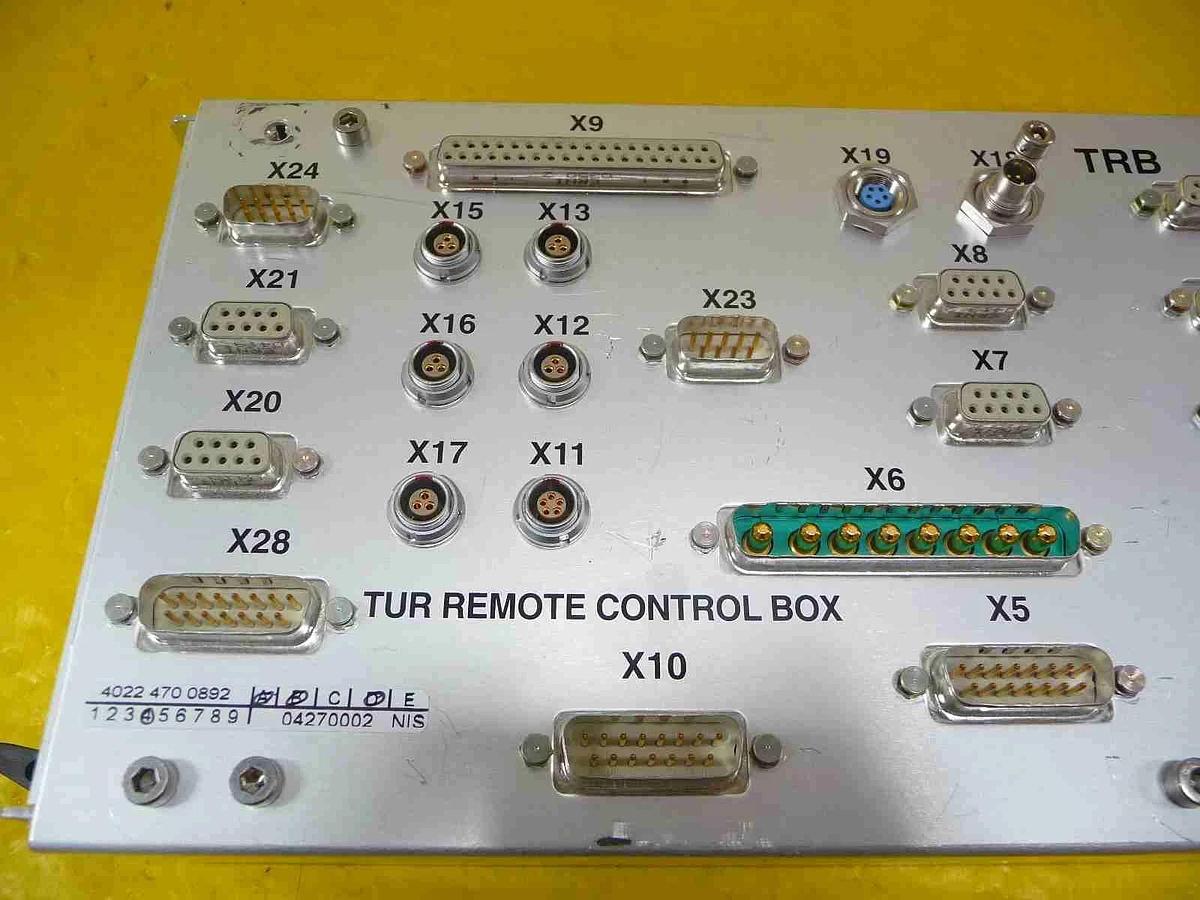 Used ASML 4022.470.0892 TUR Remote Control Box 4022.471.6180 Nikon Loader Working