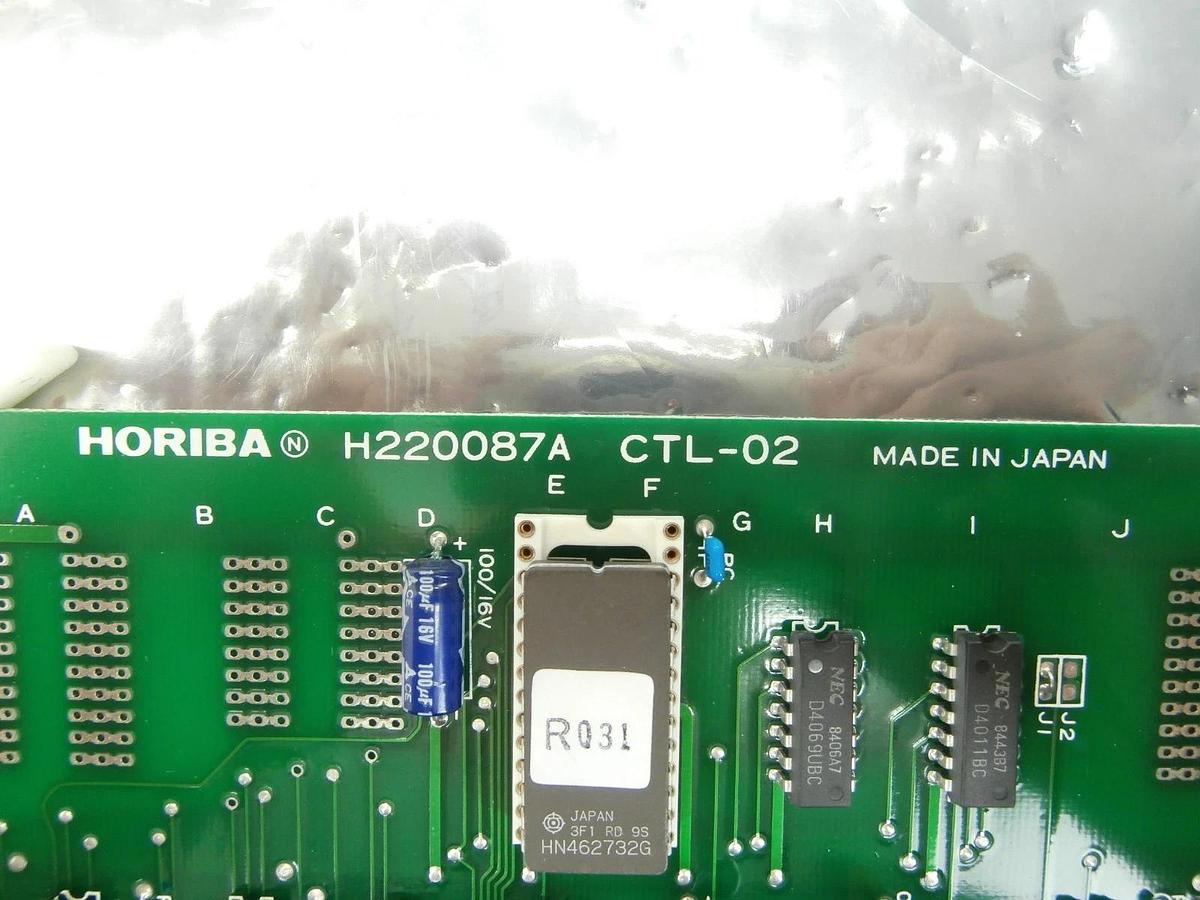 Used Horiba H220087A Controller Board PCB Card CTL-01 PD-201A Used Working
