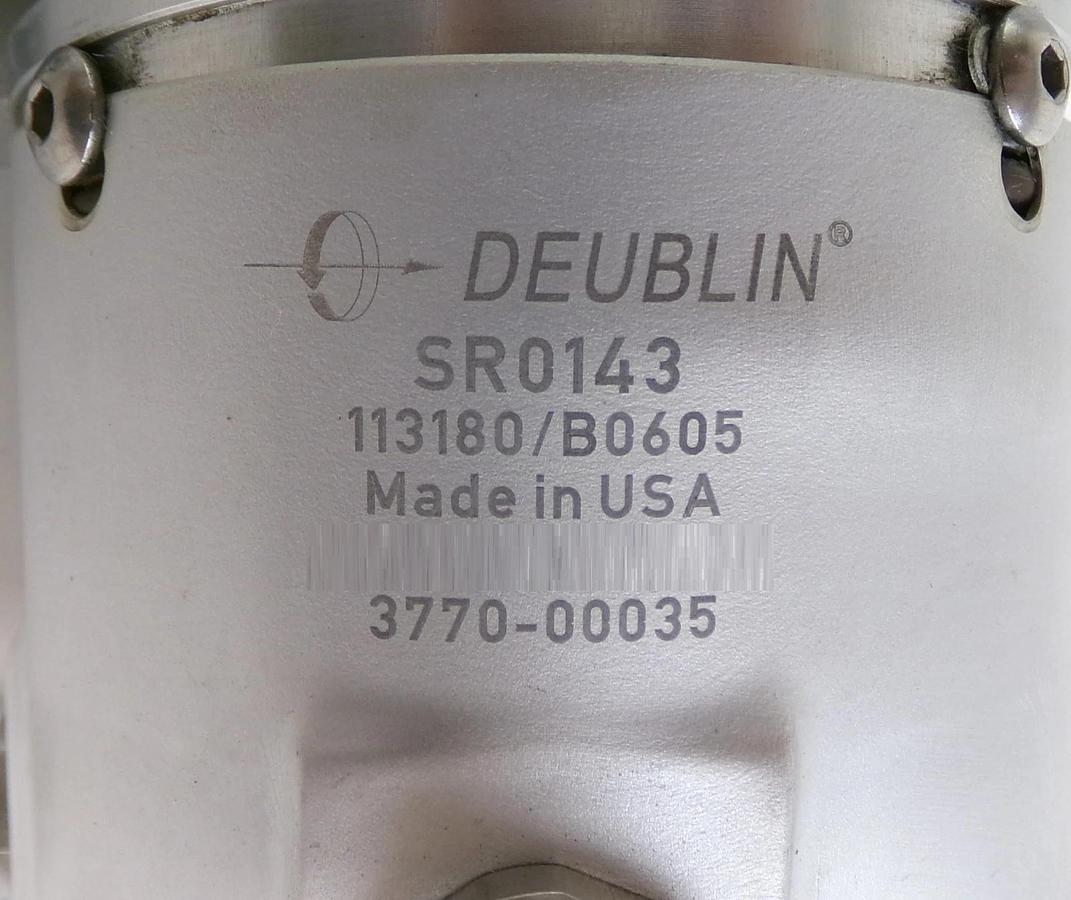 Used Deublin SP0711 Rotary Union AMAT Applied Materials 0190-60738 As-Is