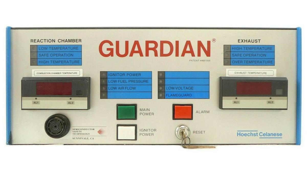Used Hoechst Celanese GMA 9408 Guardian Reaction Chamber Controller Novellus As-Is