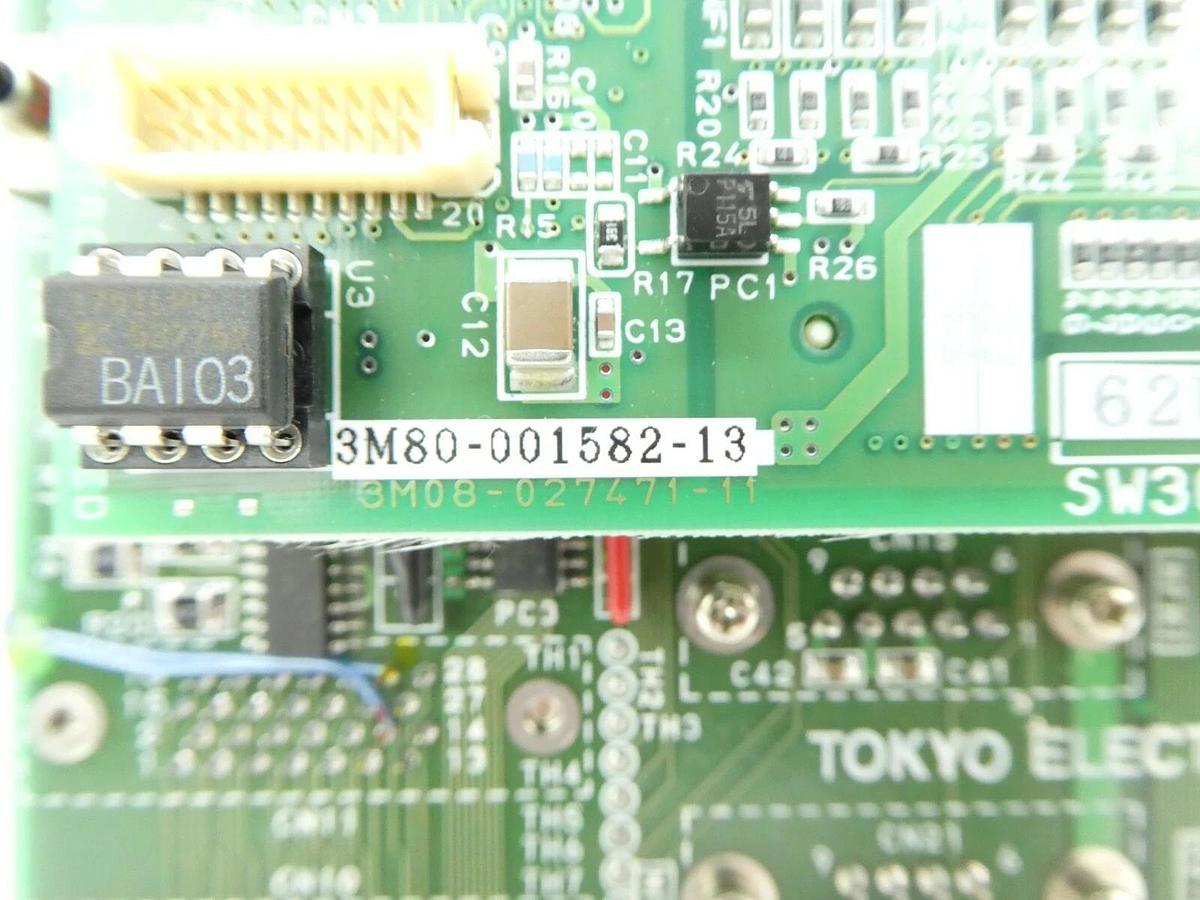 Used TEL Tokyo Electron 3M81-038362-13 Board PCB SW300B/BSC2 Trias System Working