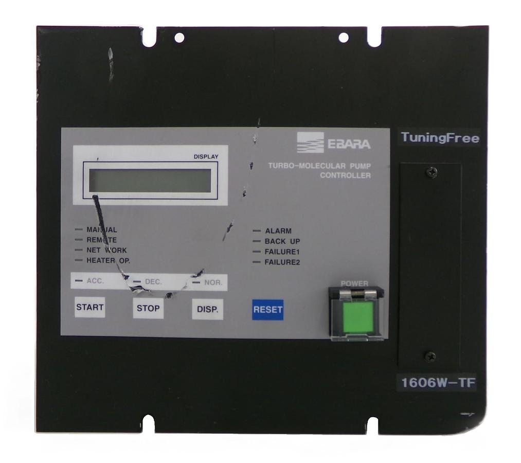 Used 1606W-TF Ebara AET16-4490C Turbomolecular Pump Controller Tune Free As-Is