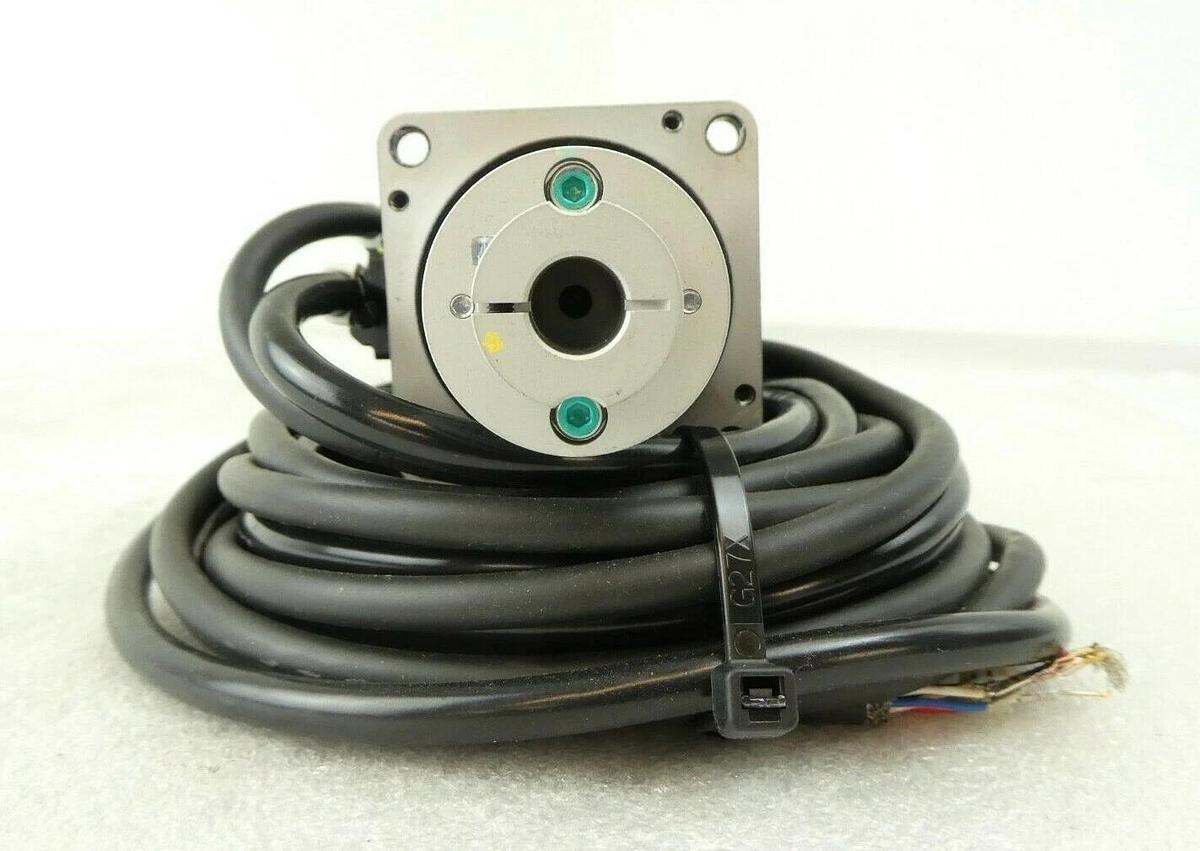 Used Yaskawa Electric SGMJV-02AAA21 AC Servo Motor Rudolph F30 No Connector Working