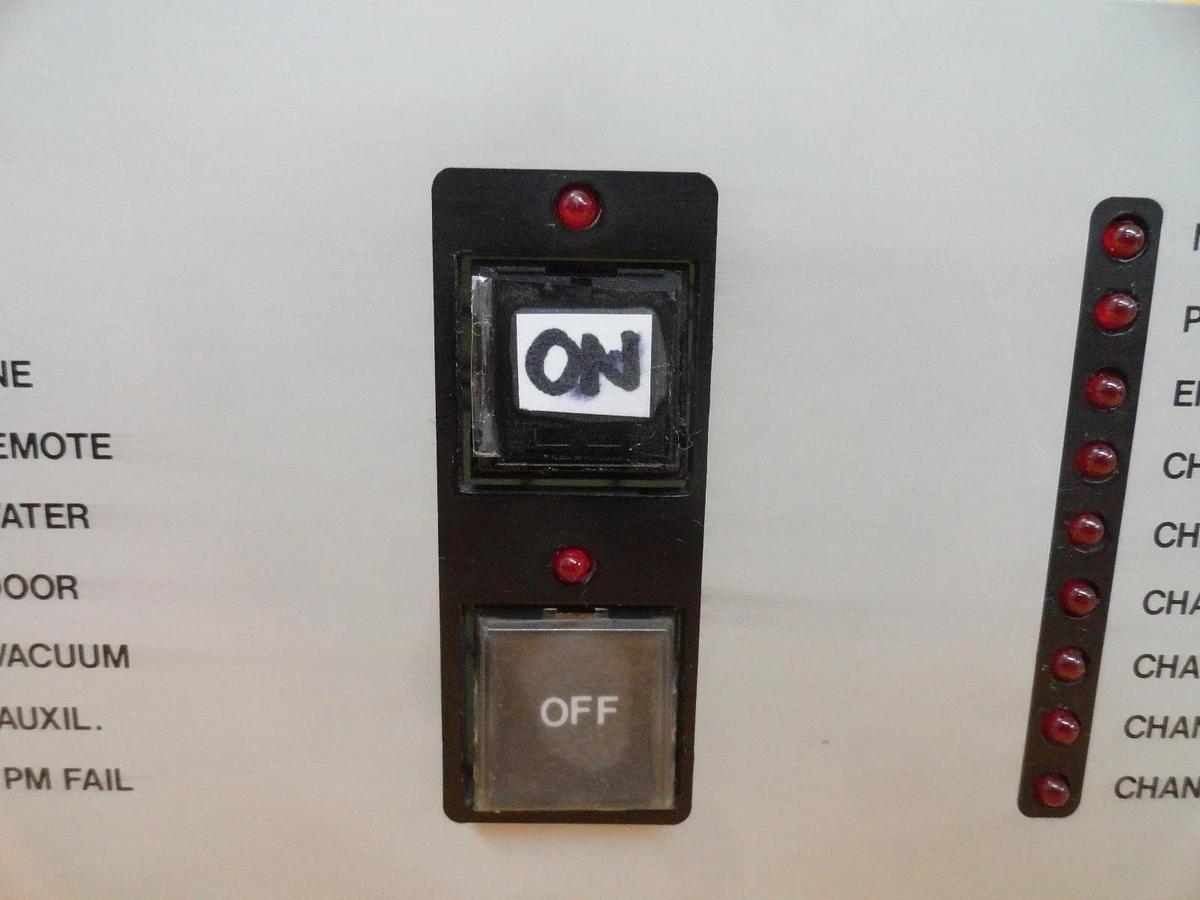 Used Balzers BG M59 250 Magnetron Control Unit MCU 120 MCU120 Used Working