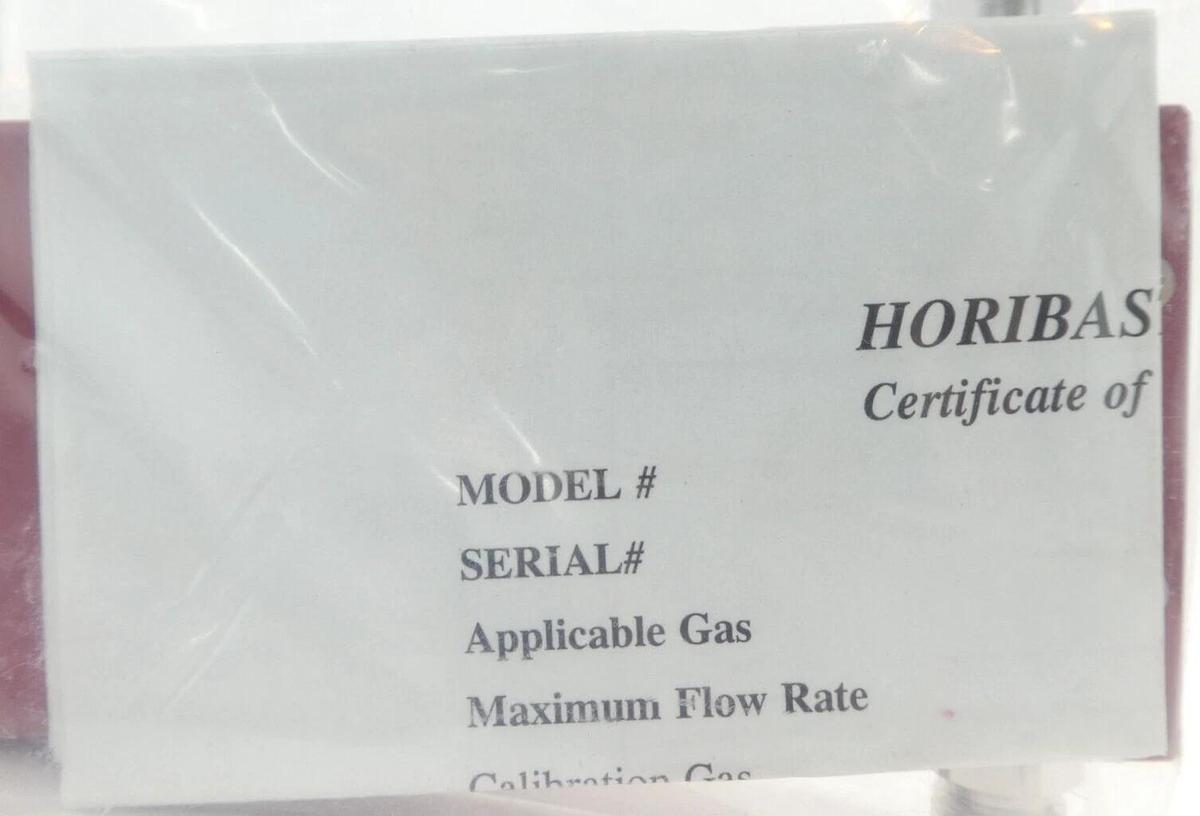 Horiba STEC SEC-7340M Mass Flow Controller MFC 3 SLM CF4 New Surplus