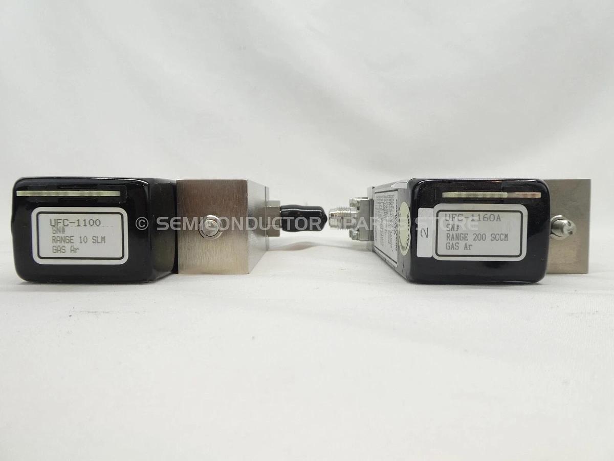 Used UNIT Instruments Mass Flow Controller MFC UFC-1100 UFC-1500A UFC-1160 Lot of 20