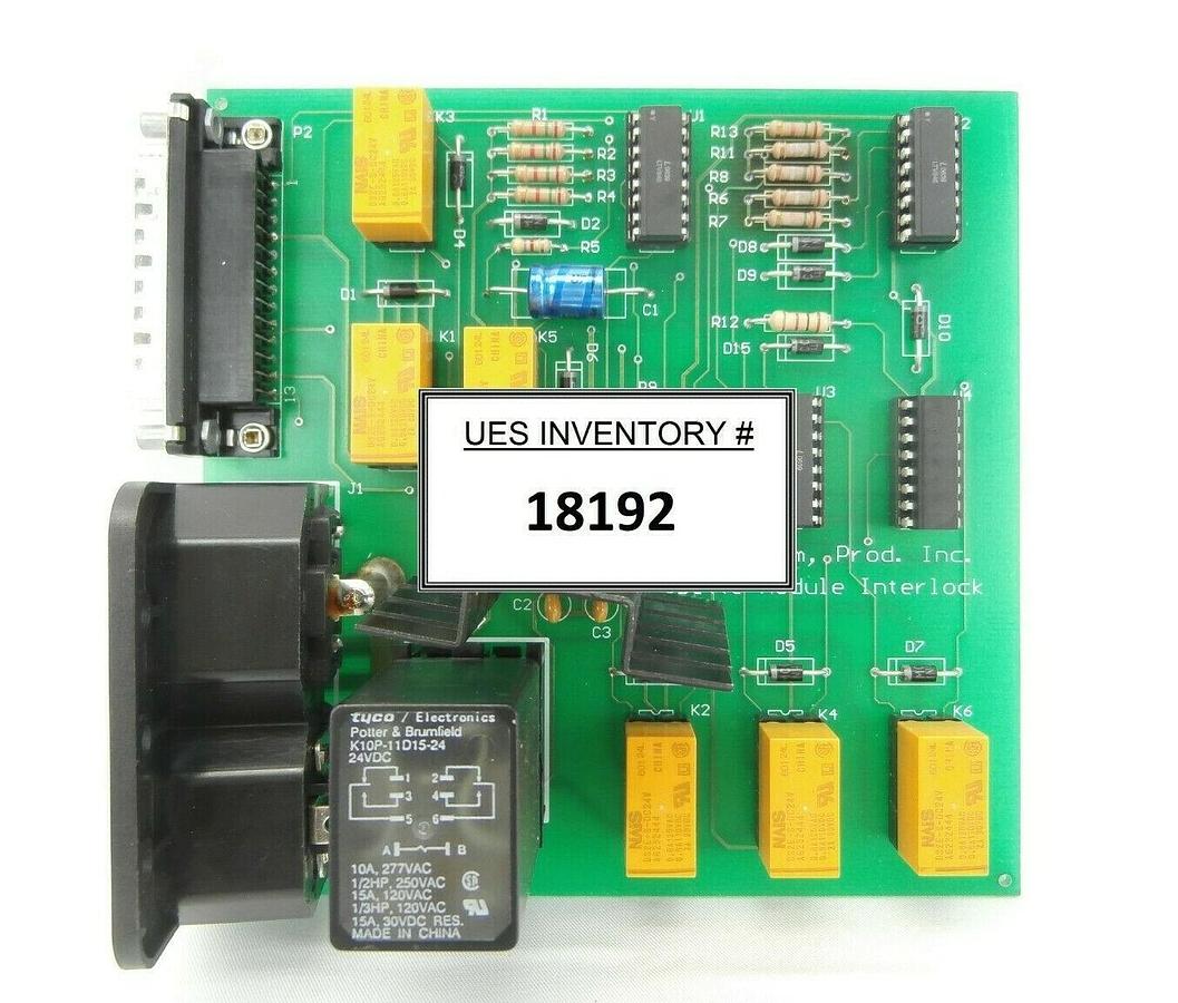 Used Plasma-Therm 81539 Cassette Module Interlock Board PCB Clusterlock 7000 Spare