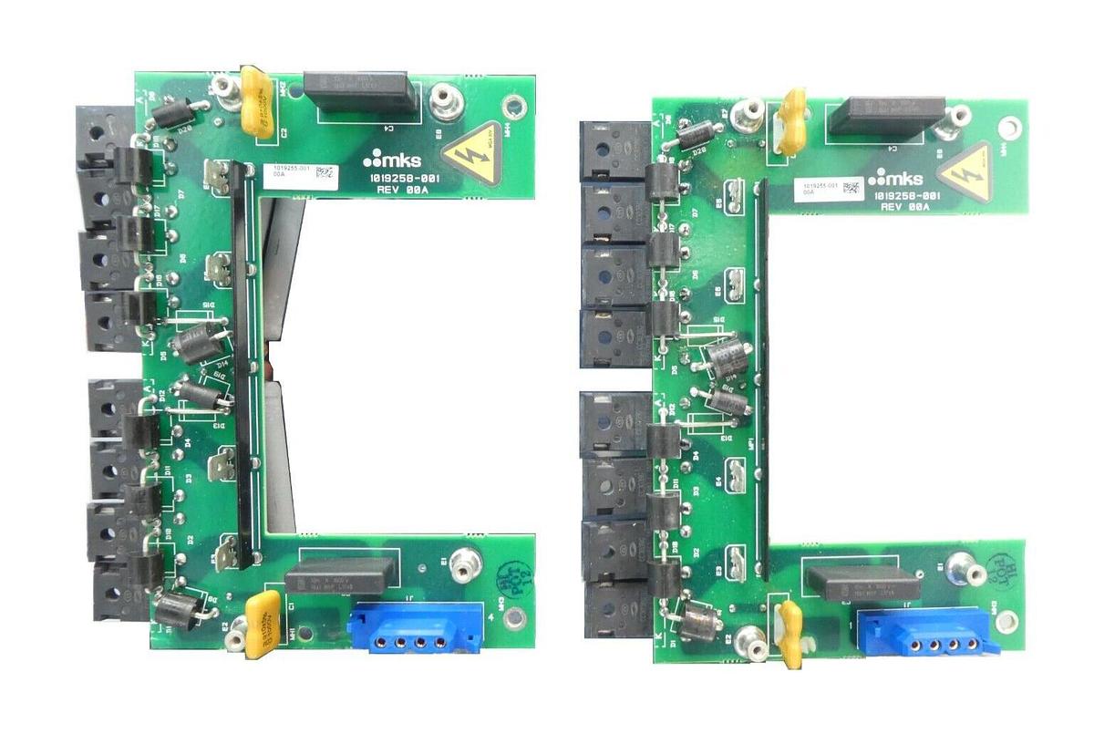 Used MKS Instruments 1019258-001 RF Generator PCB 1019255-001 Lot of 2 Working Spare