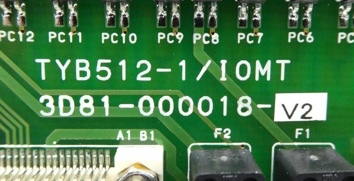 Used TEL Tokyo Electron 3D81-000018-V2 Power Supply PCB Card TYB512-1/IOMT Working
