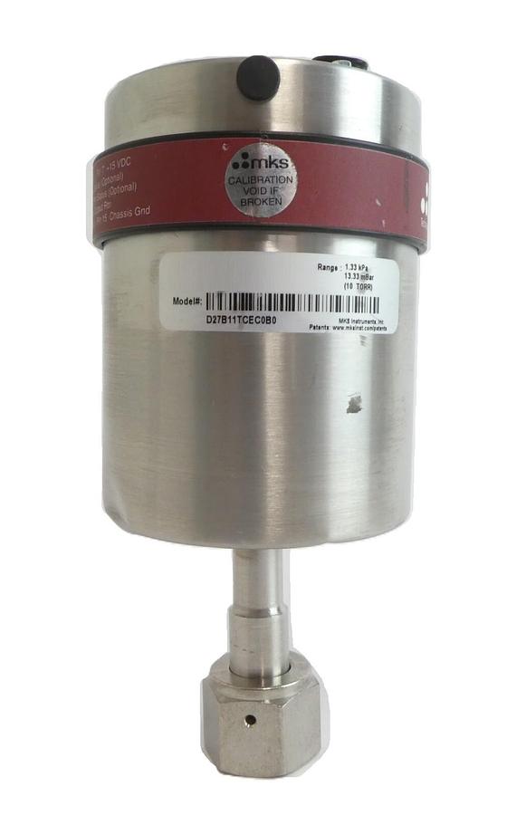 Used MKS Instruments D27B11TCEC0B0 Baratron Dual Range Dented Working Spare