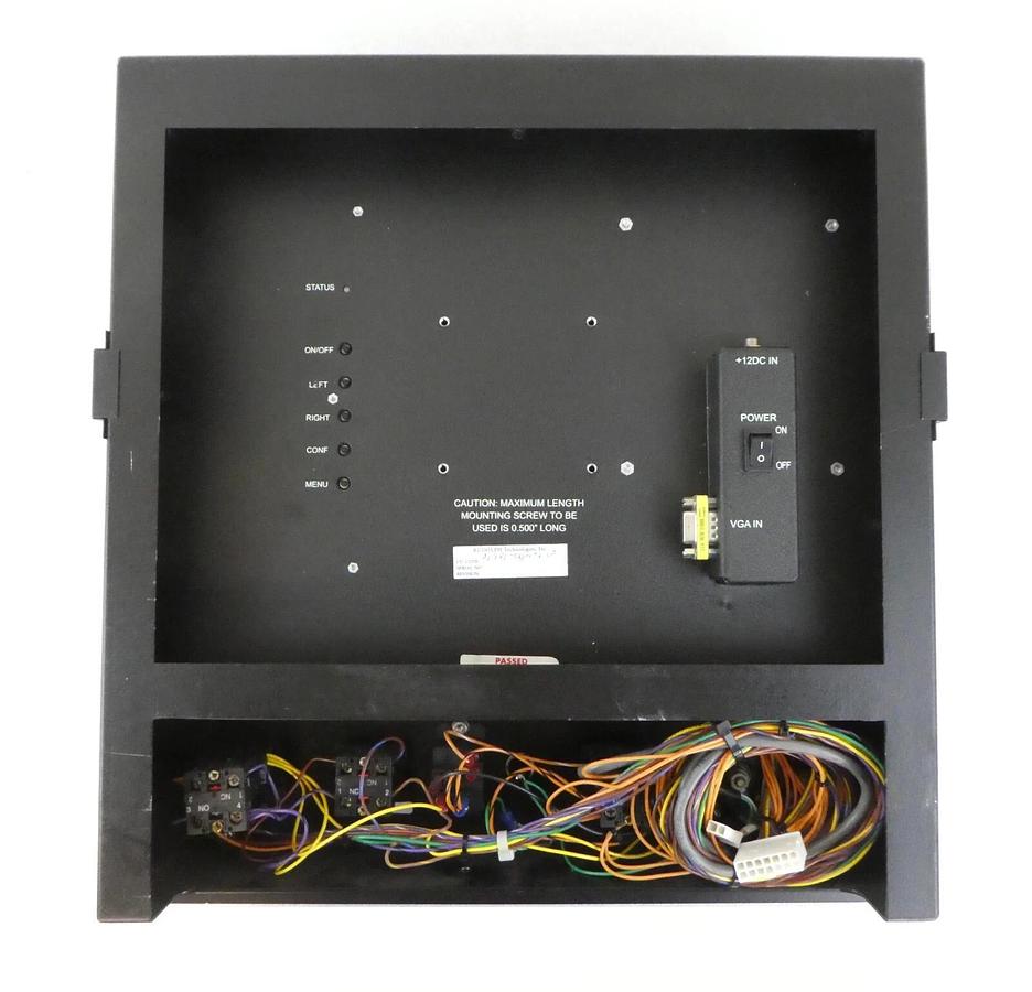 Used Rudolph Technologies P1981QCBM0628 Laser System Operator Interface Panel Surplus