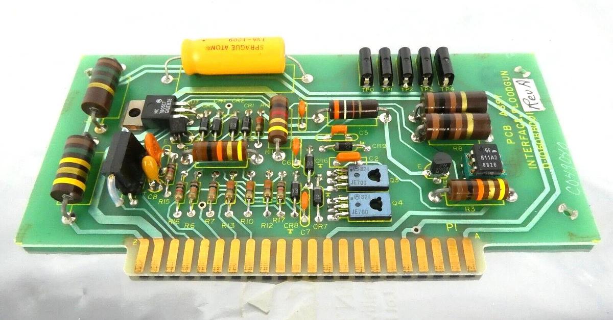Used Varian VSEA D-106088001 Floodgun Controller PCB Card Working Surplus