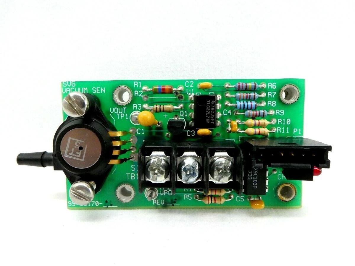 Used SVG Silicon Valley Group 99-80170-01 Vacuum Sensor Board PCB Rev. F Working