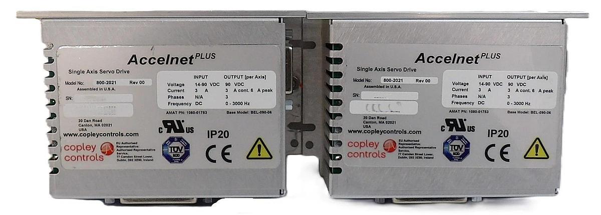 Used Copley Controls 800-2021 Single Axis Servo Drive Lot of 2 Working