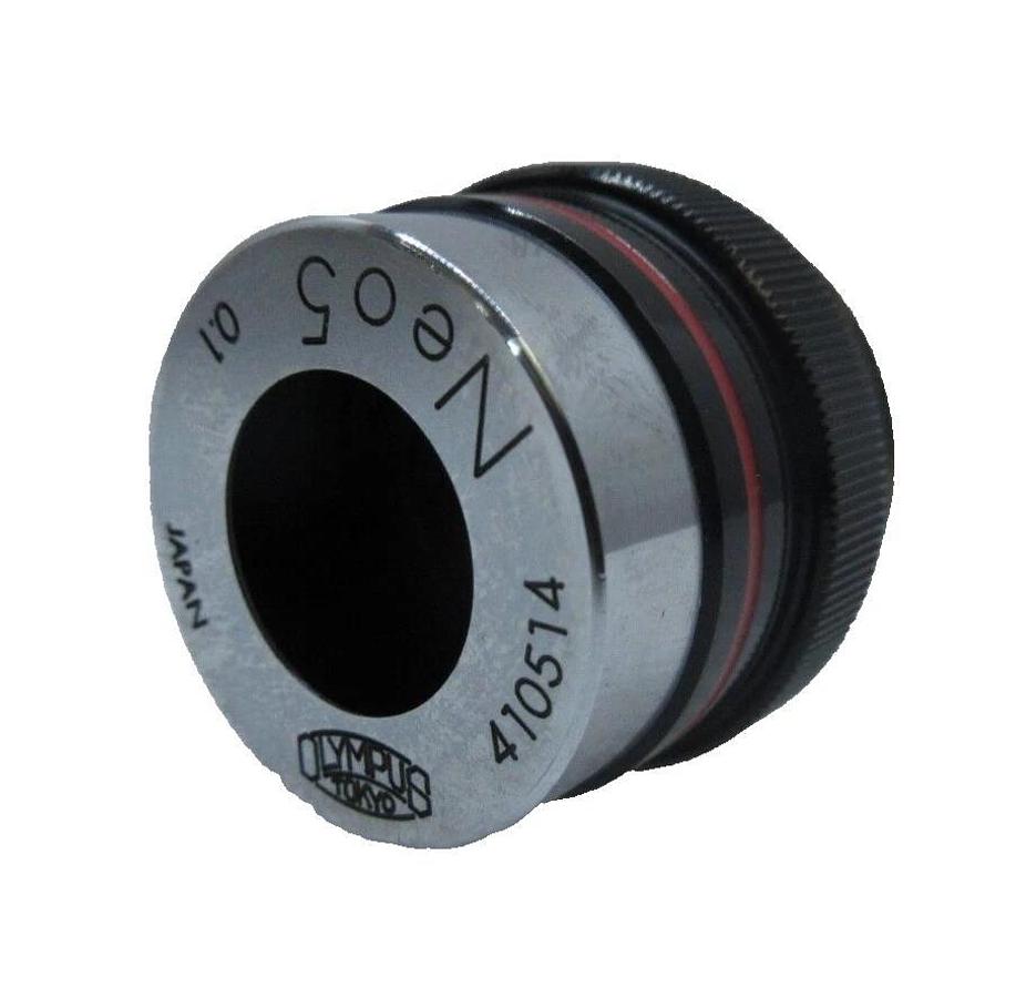 Used Olympus Microscopy Neo5 Microscope Objective 0.1 Working Surplus
