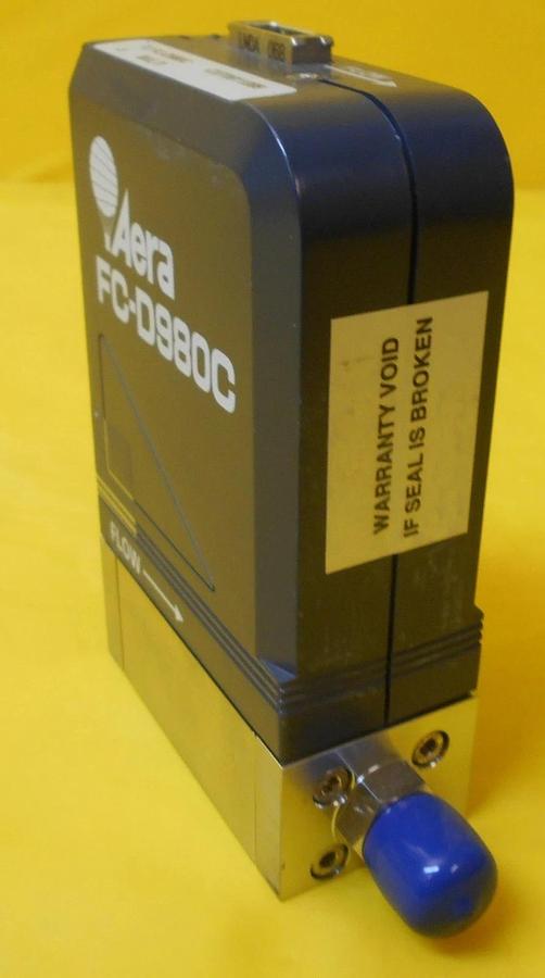 Used Aera TC FC-D980C Mass Flow Controller MFC FC-D980C 1500 SCCM H2O Used Working