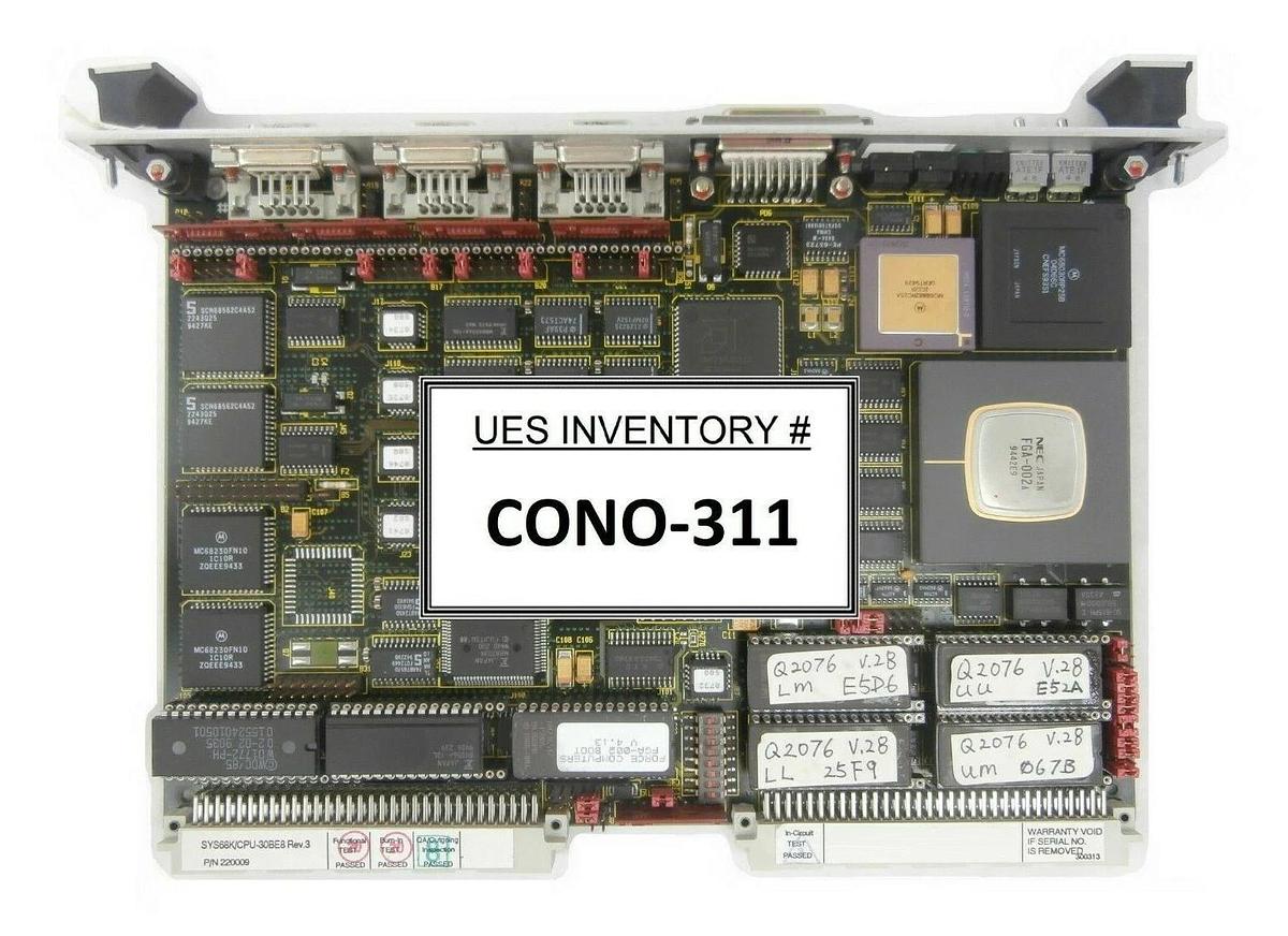 Used Force Computers 220009 CPU Processor PCB Card SYS68K/CPU-30BE8 Bio-Rad Q5 Spare