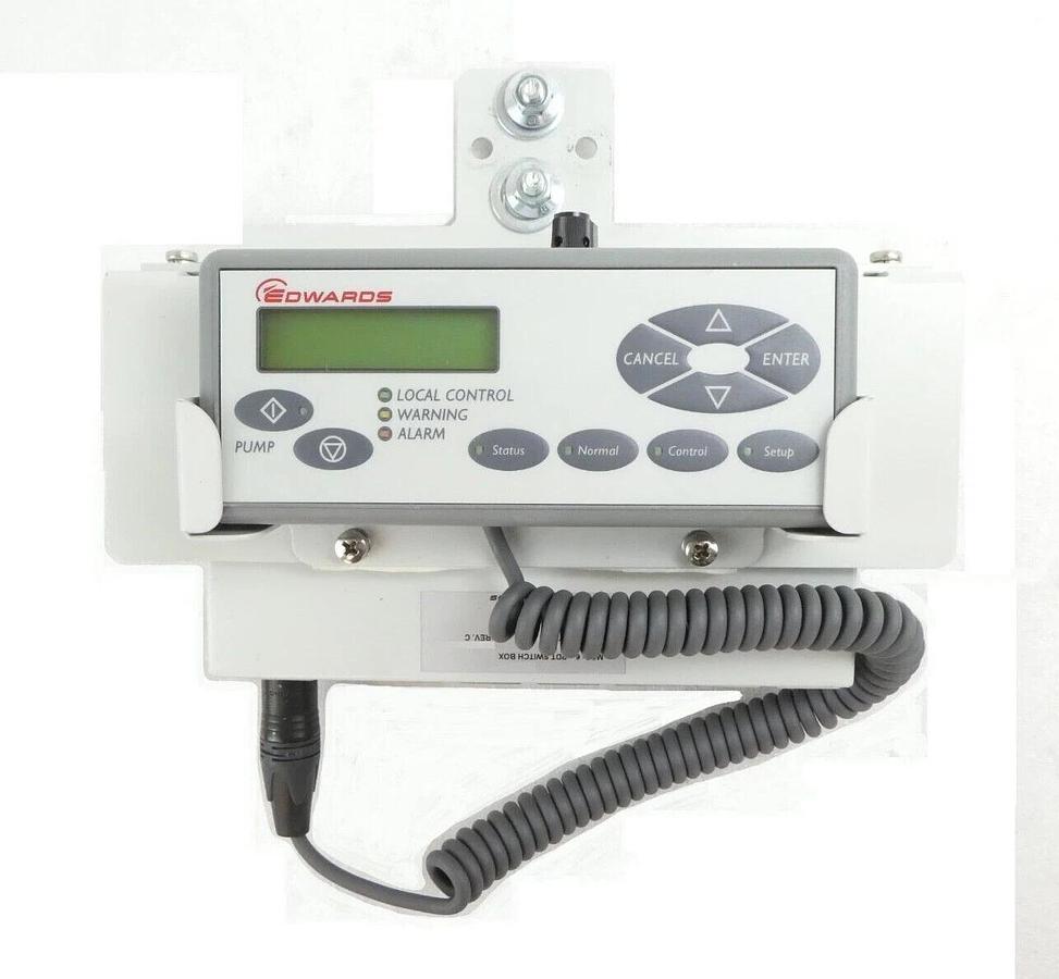 Used Edwards iGX 6 Vacuum Pump Switchbox NRY0190412 with D37280700 Controller Working