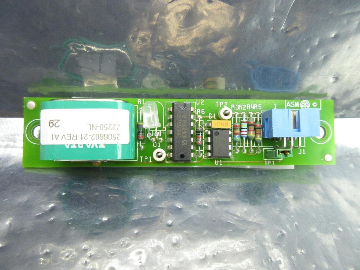 Used ASM Advanced Semiconductor Materials 2506602-21 Interface Board PCB Used Working